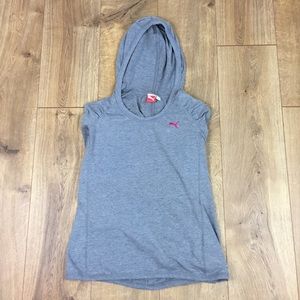 Puma Woman’s Gray Sweatshirt Top